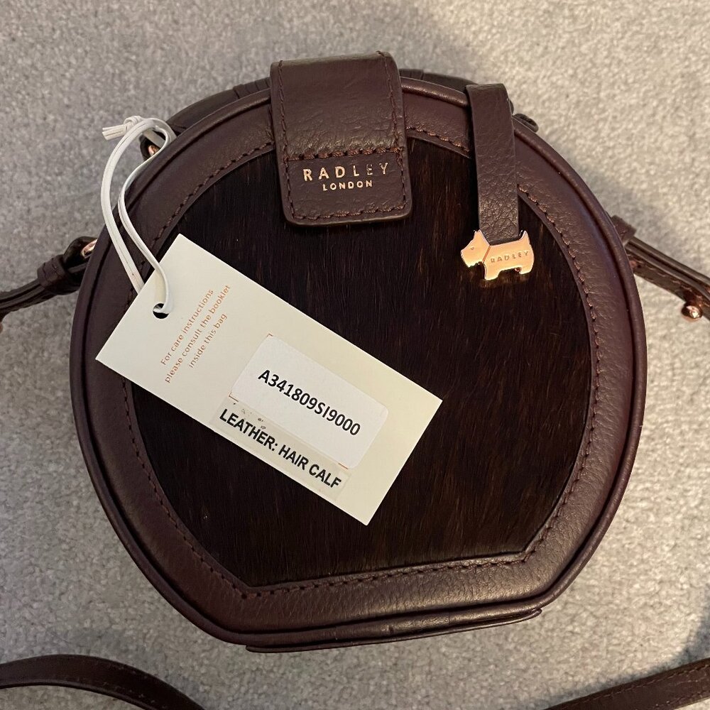 Radley London Witley Circle Calf Hair Crossbody Purse - Picture 13 of 13
